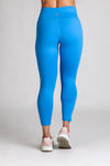 CAM BEYOND BASIC HIGH WAISTED LEGGINGS - BLUE