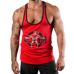 CLASSIC GYM STRINGER - RED