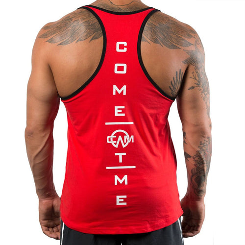 CLASSIC GYM STRINGER - RED