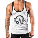 CLASSIC GYM STRINGER - WHITE