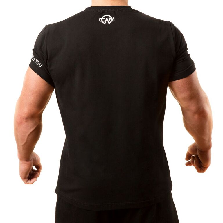 ESSENTIAL SHORT SLEEVED T SHIRT - BLACK