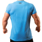 ESSENTIAL SHORT SLEEVED T SHIRT - BLUE
