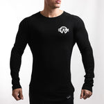 TAPERED LONG SLEEVE - BLACK