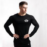 TAPERED LONG SLEEVE - BLACK