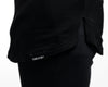TAPERED LONG SLEEVE - BLACK