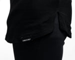 TAPERED LONG SLEEVE - BLACK
