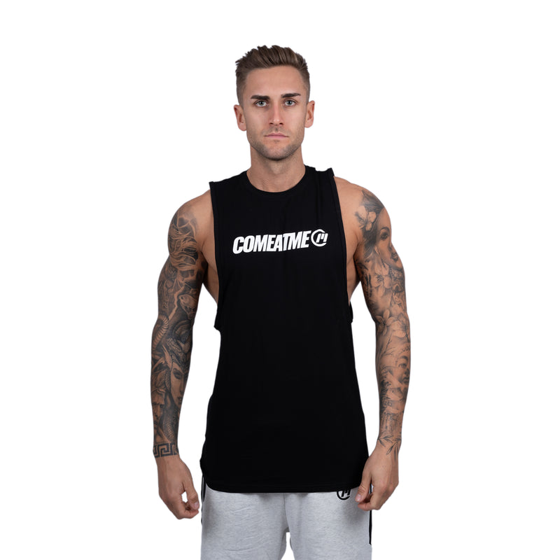 VITAL DROP ARMHOLE TANK - BLACK