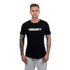 ESSENTIAL DROP TEE - BLACK