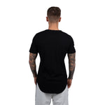 ESSENTIAL DROP TEE - BLACK