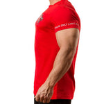 ESSENTIAL SHORT SLEEVED T SHIRT - RED