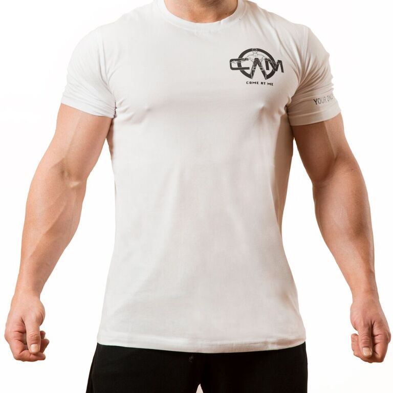 ESSENTIAL SHORT SLEEVED T SHIRT - WHITE