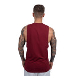 VITAL DROP ARMHOLE TANK - CLARET
