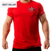 ESSENTIAL SHORT SLEEVED T SHIRT - RED